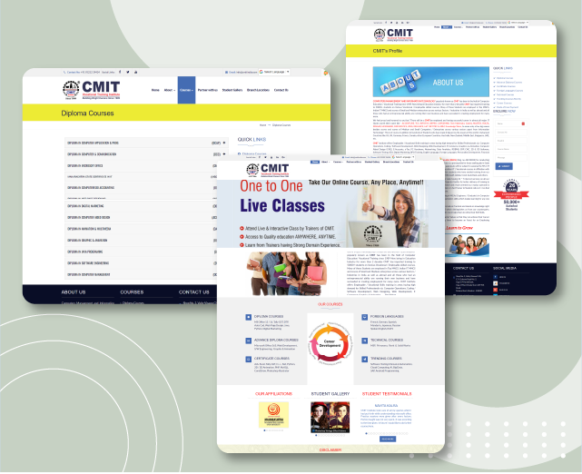 Website Design for CMIT